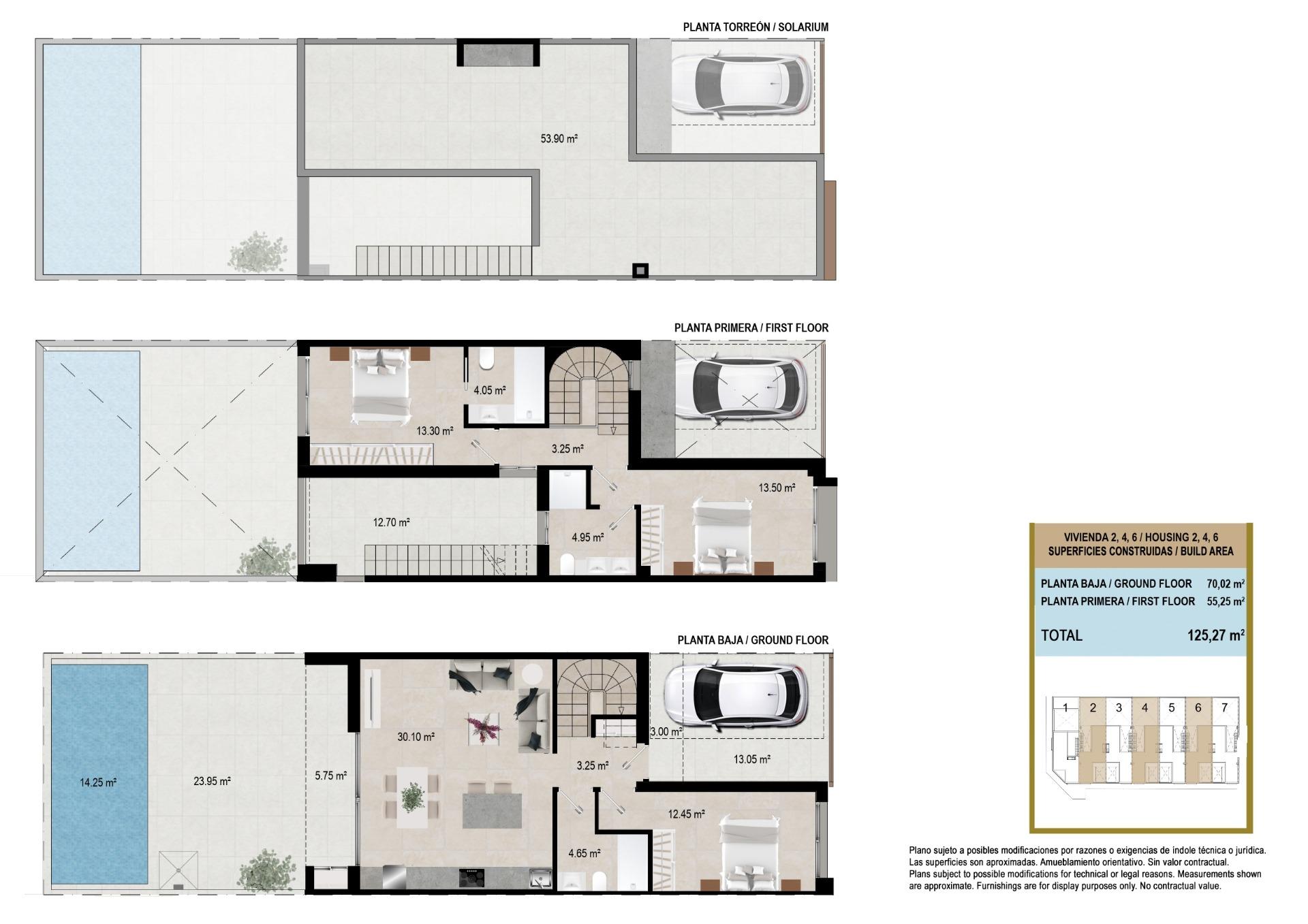 3 Bed, 3 Bath, HouseFor Sale, San Javier, Murcia
