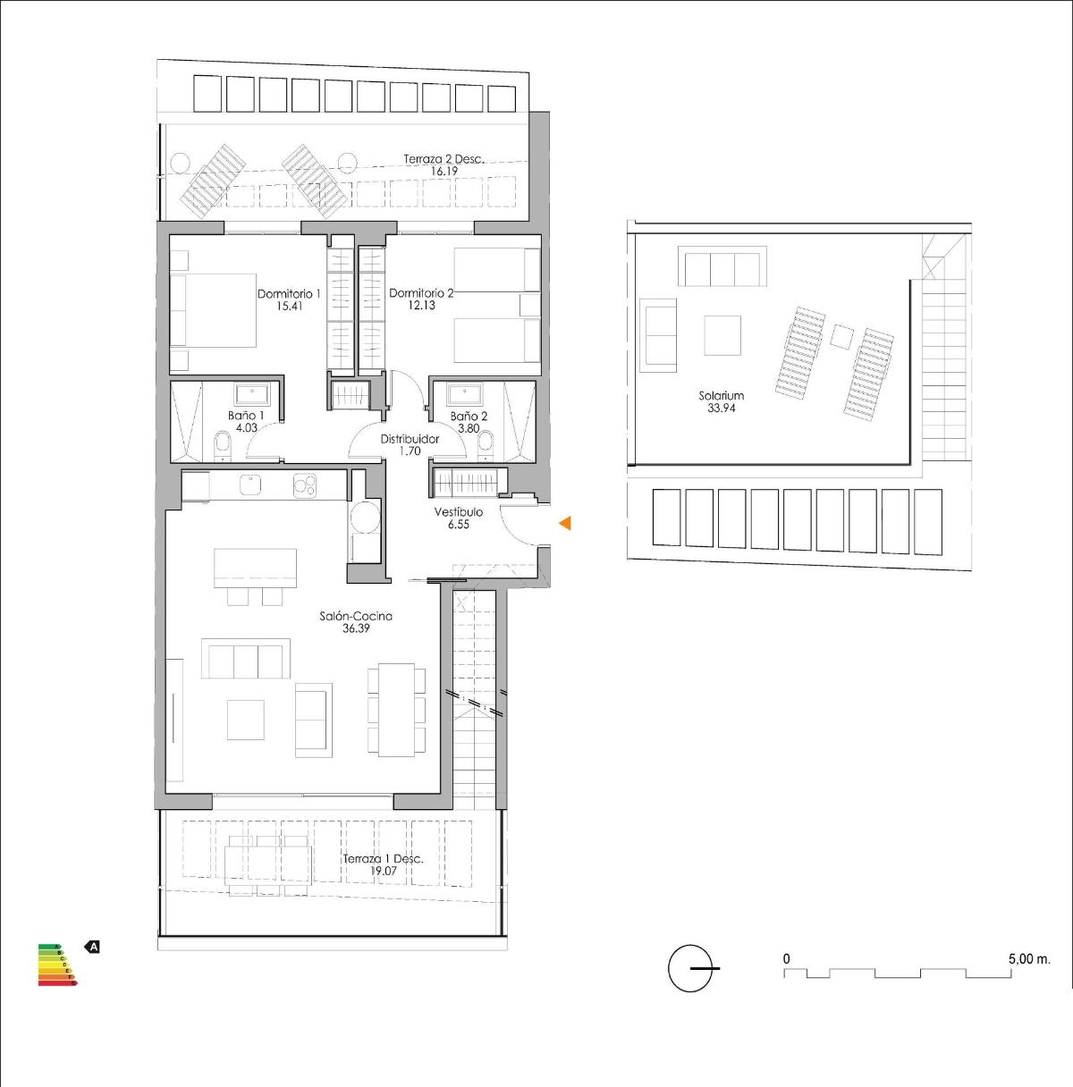 2 Bed, 2 Bath, ApartmentFor Sale, Estepona, Costa del Sol