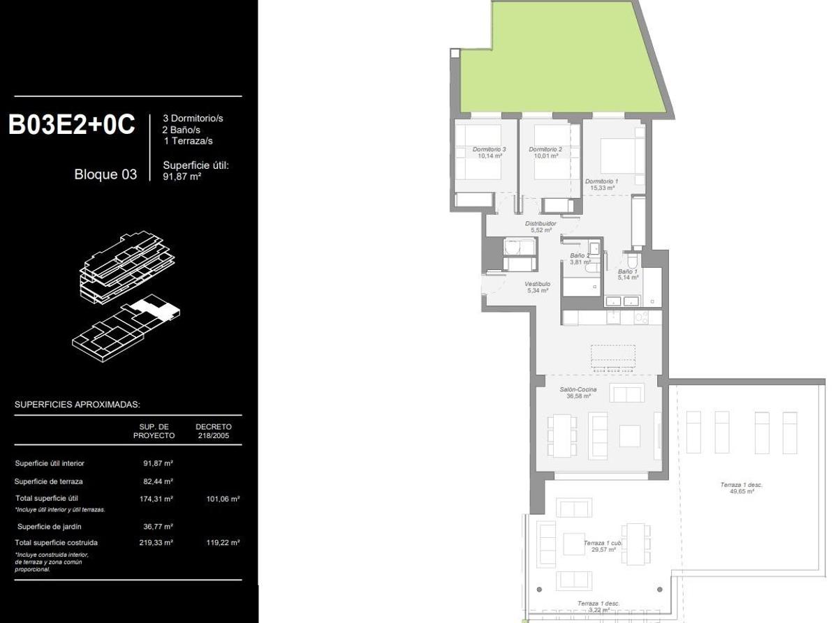 3 Bed, 2 Bath, ApartmentFor Sale, Estepona, Costa del Sol