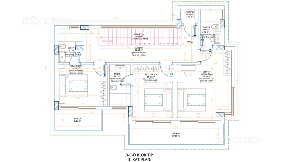 4 Bed, 4 Bath, HouseFor Sale, Incebel, Kalkan, Antalya