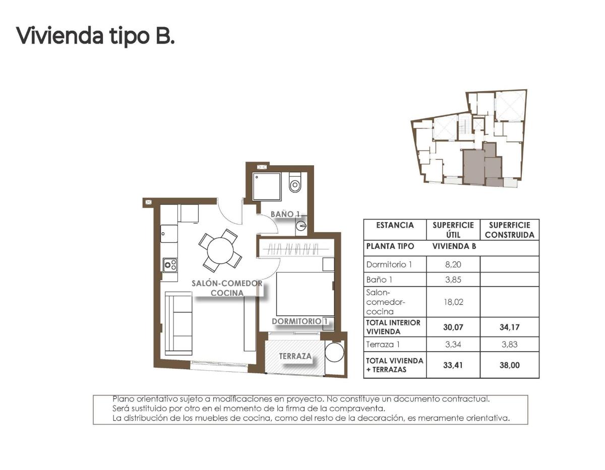 1 Bed, 1 Bath, ApartmentFor Sale, Torrevieja, Alicante