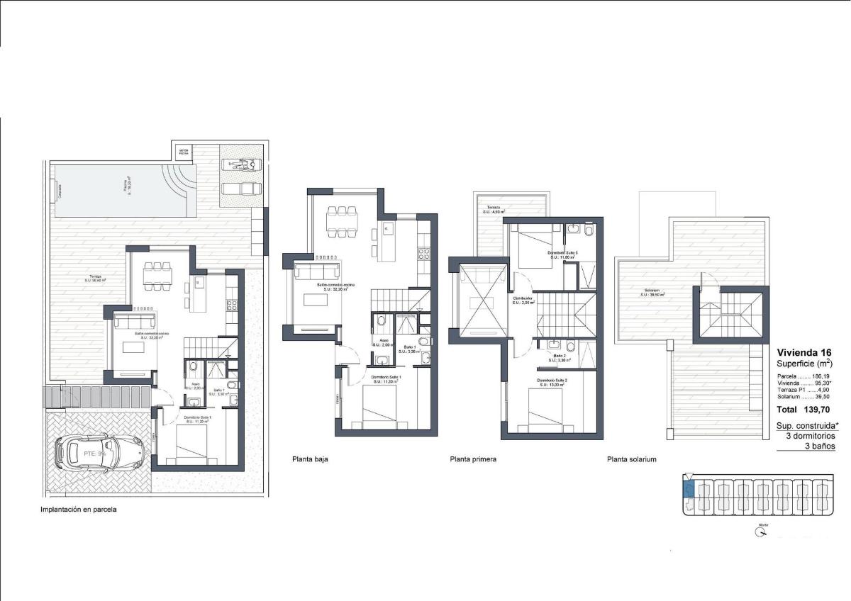 3 Bed, 3 Bath, HouseFor Sale, Rojales, Alicante