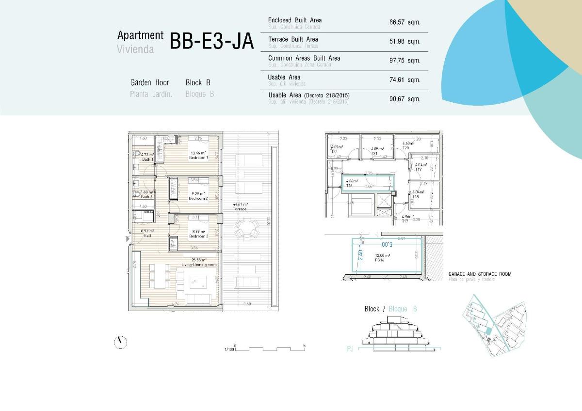 3 Bed, 2 Bath, ApartmentFor Sale, Estepona, Costa del Sol
