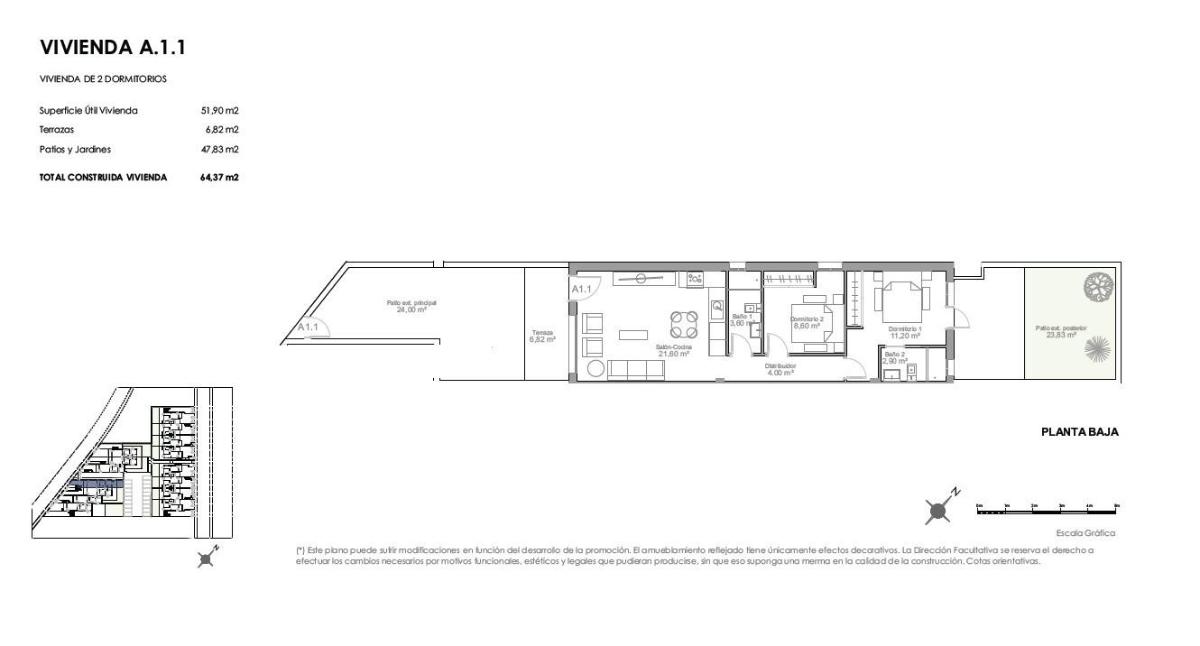 2 Bed, 2 Bath, ApartmentFor Sale, Puerto de Mazarron, Costa Calida