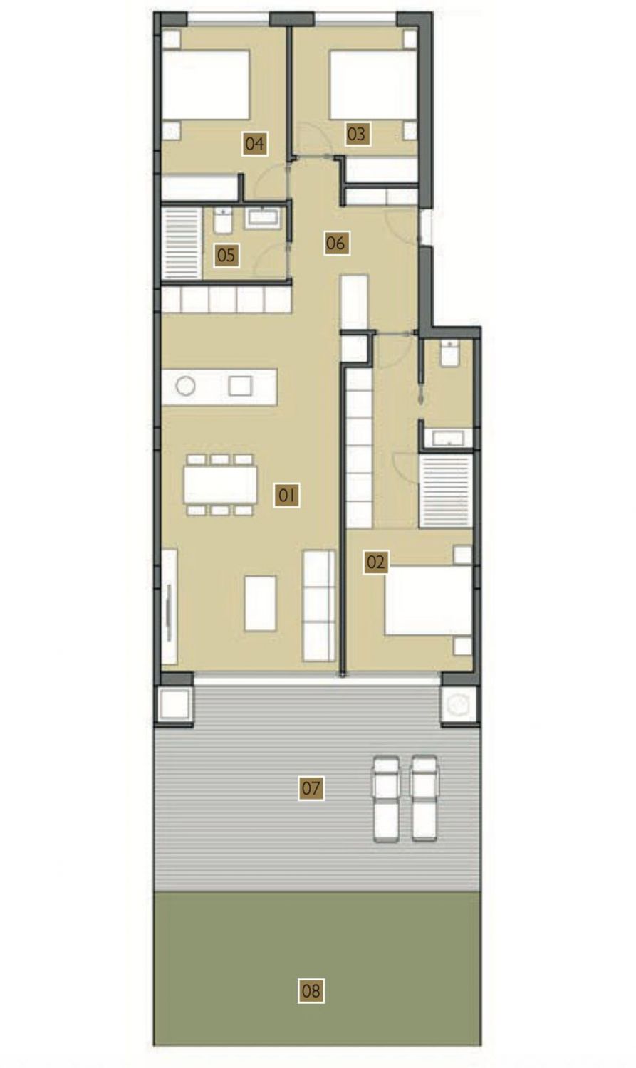 3 Bed, 2 Bath, ApartmentFor Sale, Orihuela, Alicante