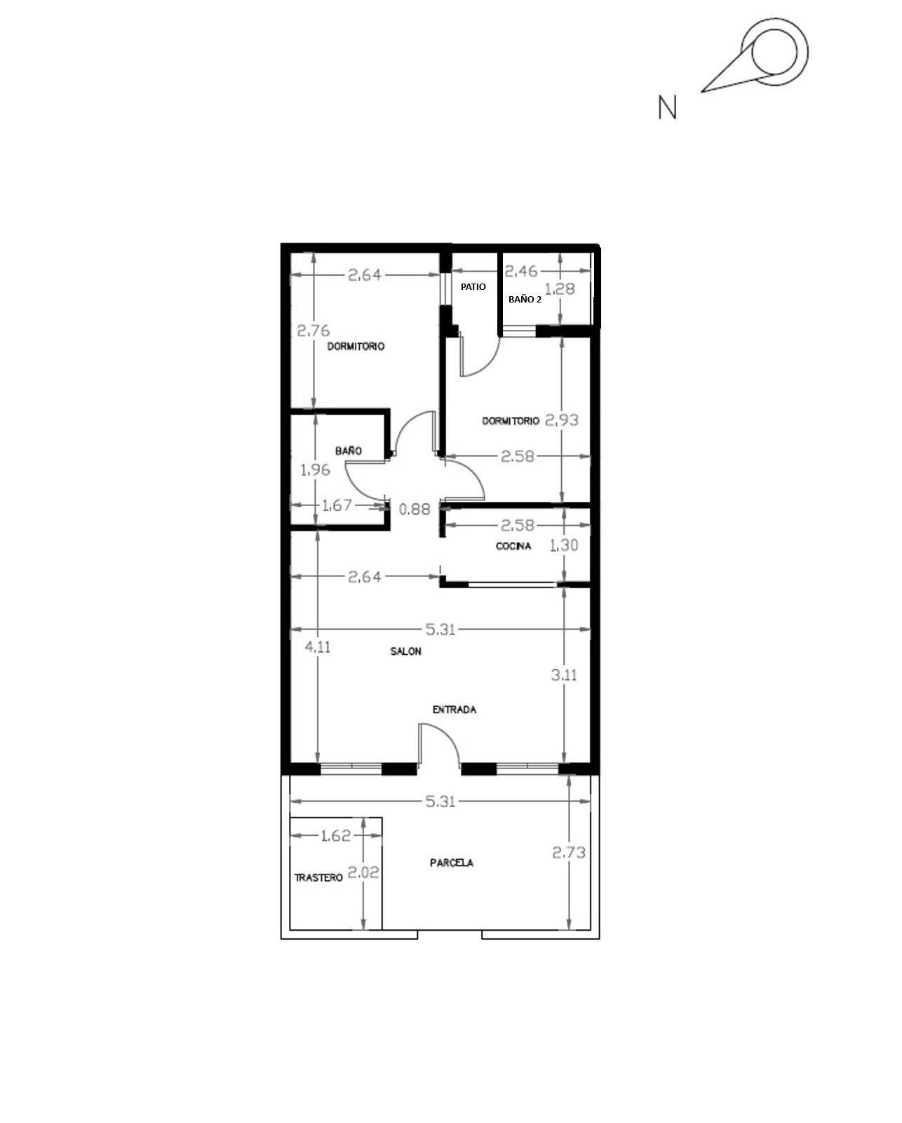 2 Bed, 2 Bath, HouseFor Sale, Torrevieja, Alicante
