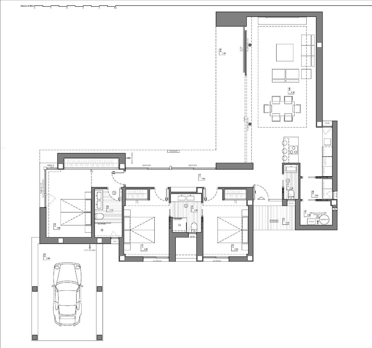 3 Bed, 3 Bath, HouseFor Sale, Benitachell, Costa Blanca