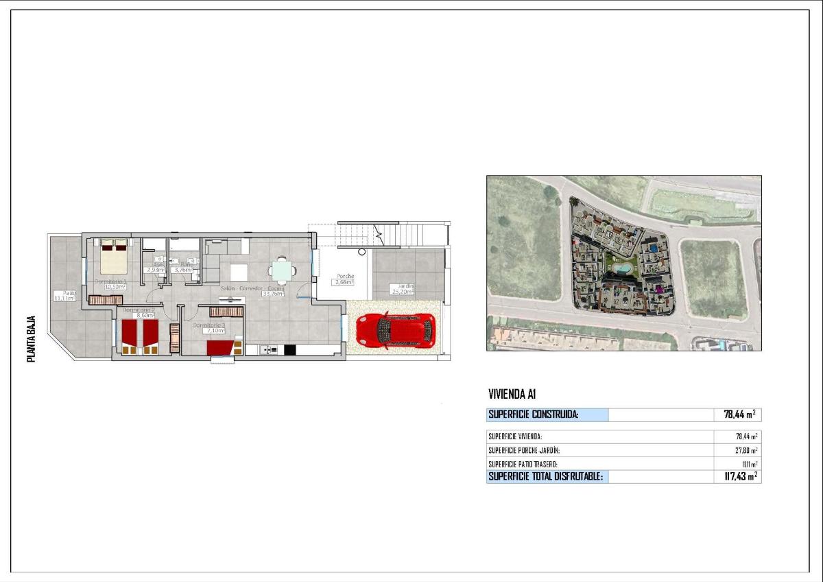 3 Bed, 2 Bath, HouseFor Sale, Cox, Alicante