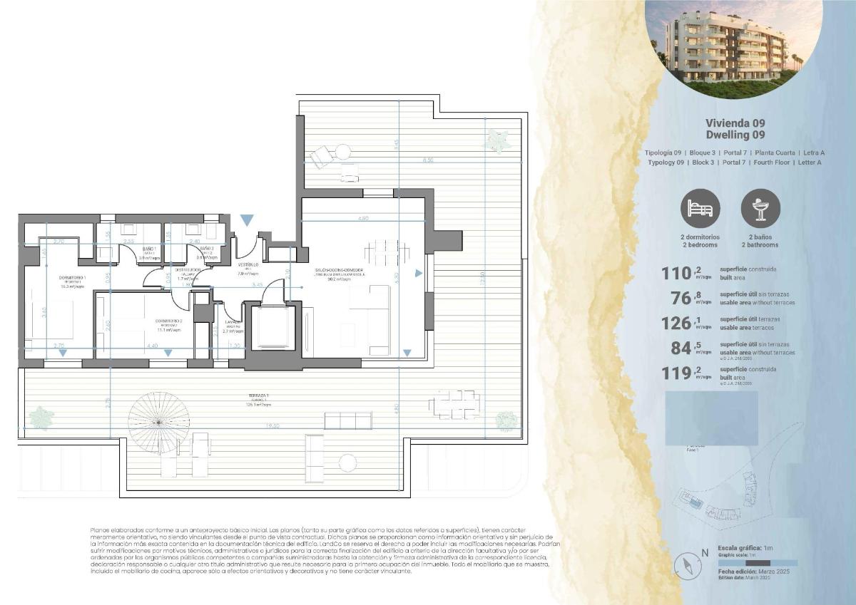 2 Bed, 2 Bath, ApartmentFor Sale, Mijas, Costa del Sol