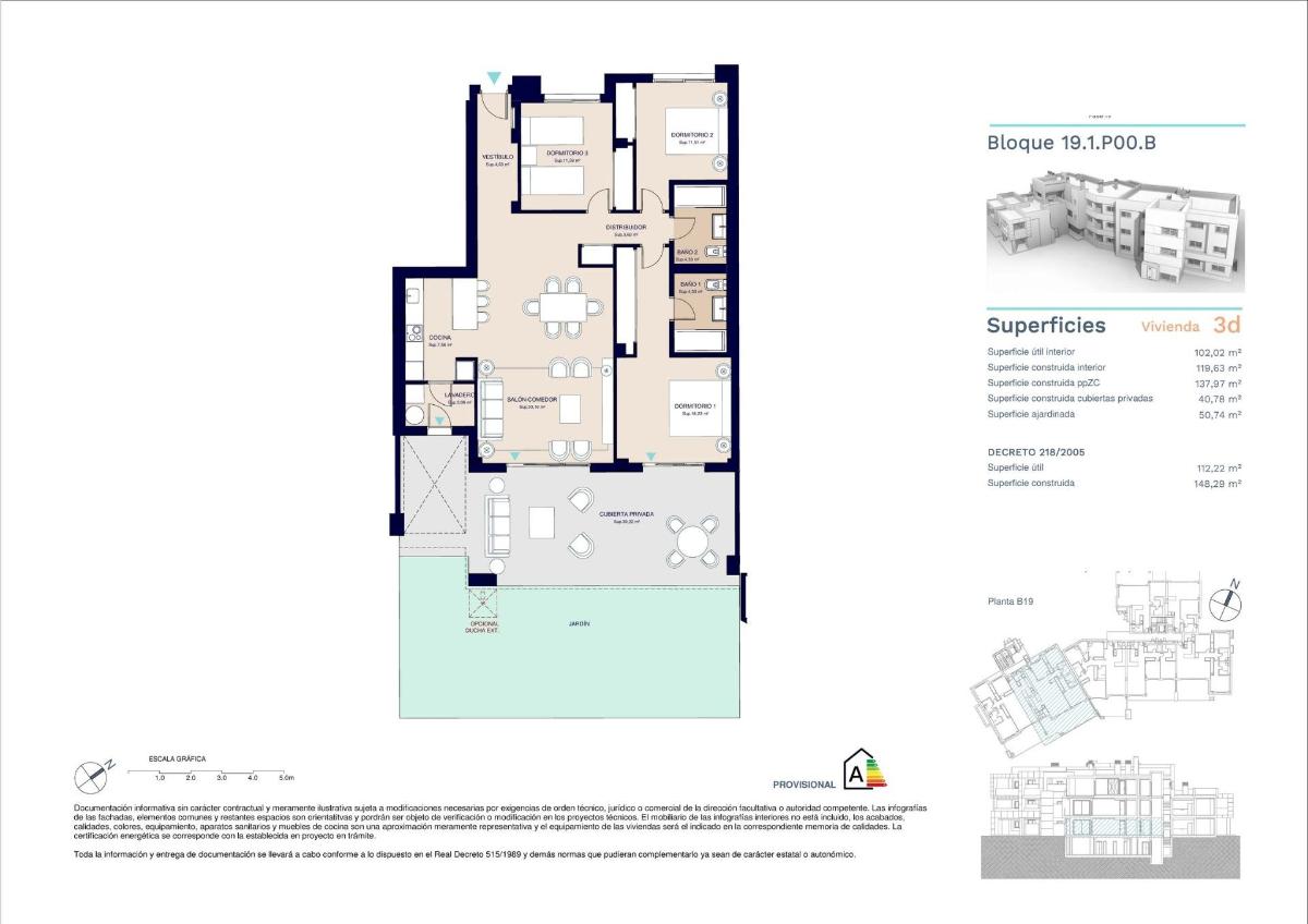 3 Bed, 2 Bath, ApartmentFor Sale, Estepona, Costa del Sol