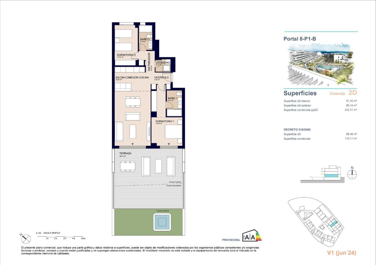 2 Bed, 2 Bath, ApartmentFor Sale, Estepona, Costa del Sol