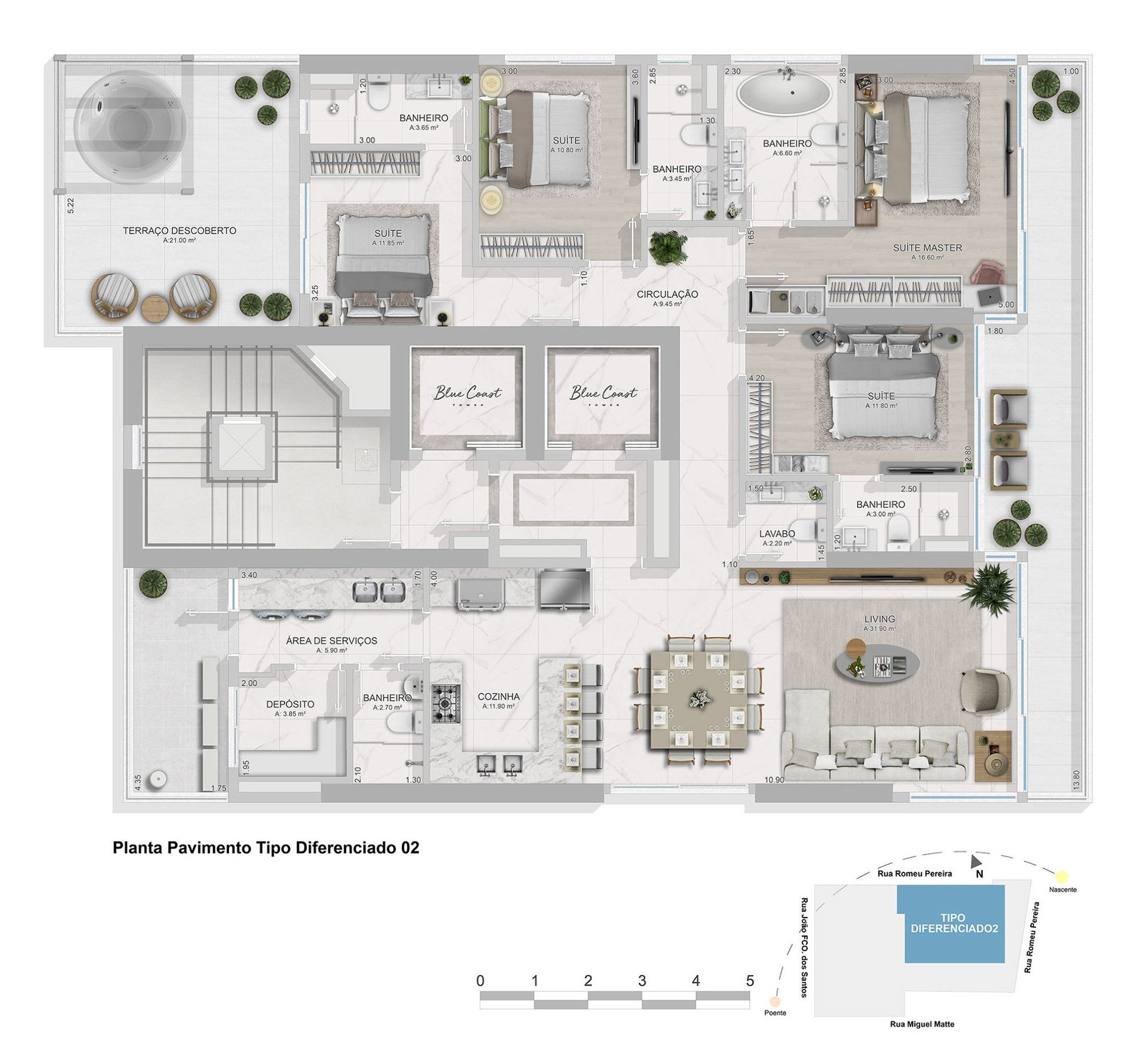 4 Bed, 5 Bath, ApartmentFor Sale, Pioneiros, Santa Catarina, 88331-120