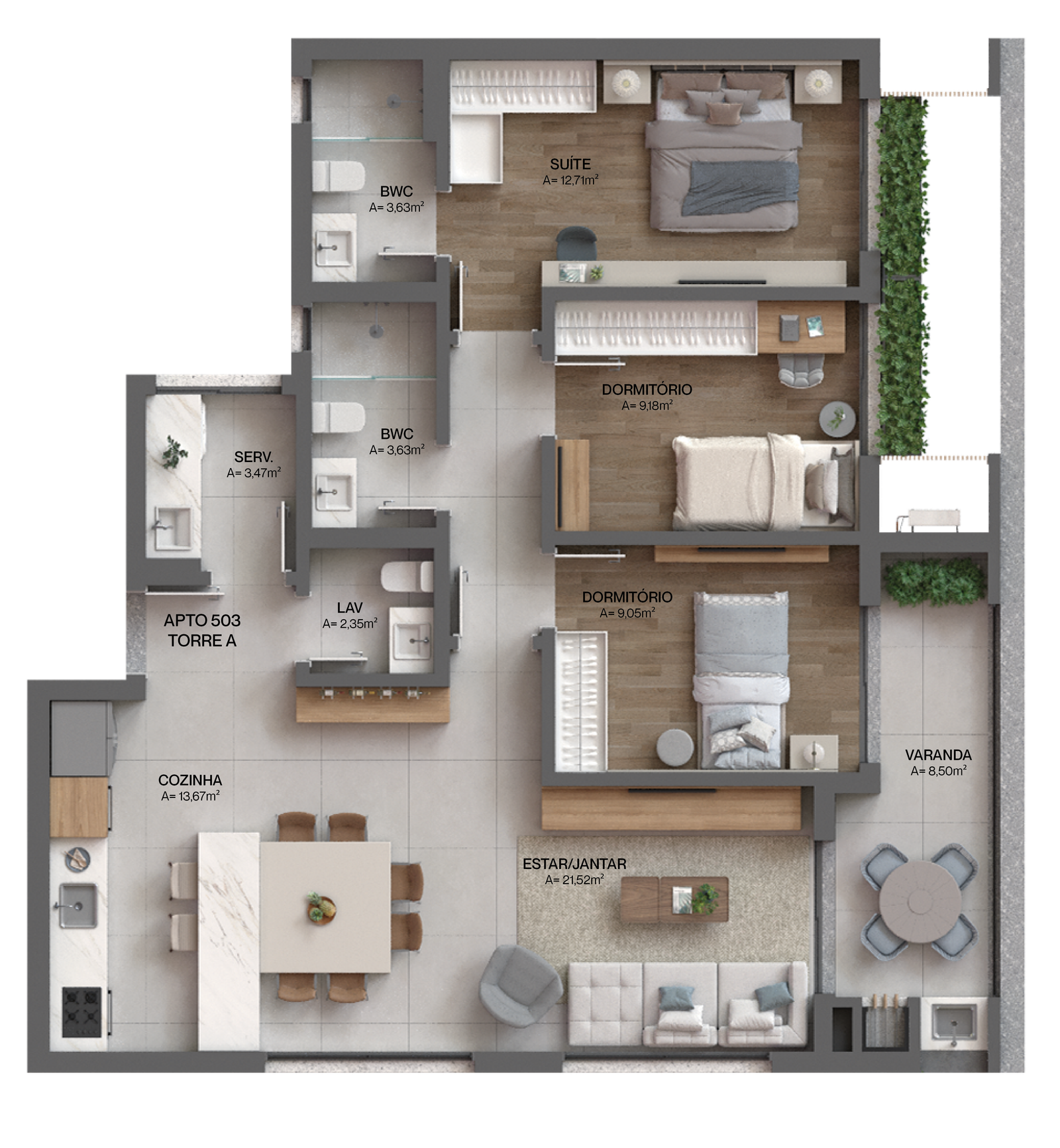 1 Bed, 1 Bath, ApartmentFor Sale, Florianópolis, Santa Catarina, 88050-005