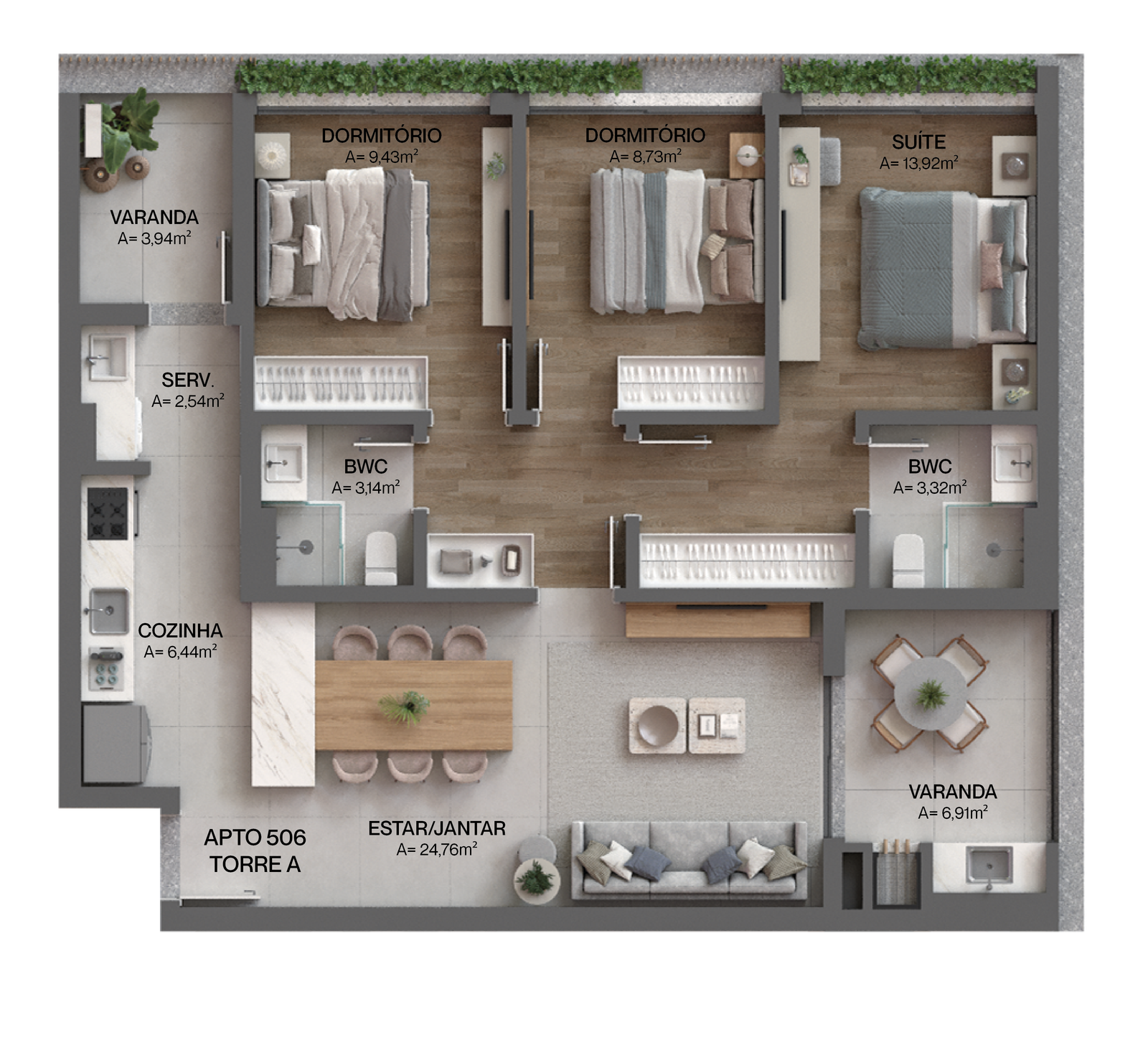 1 Bed, 1 Bath, ApartmentFor Sale, Florianópolis, Santa Catarina, 88050-005