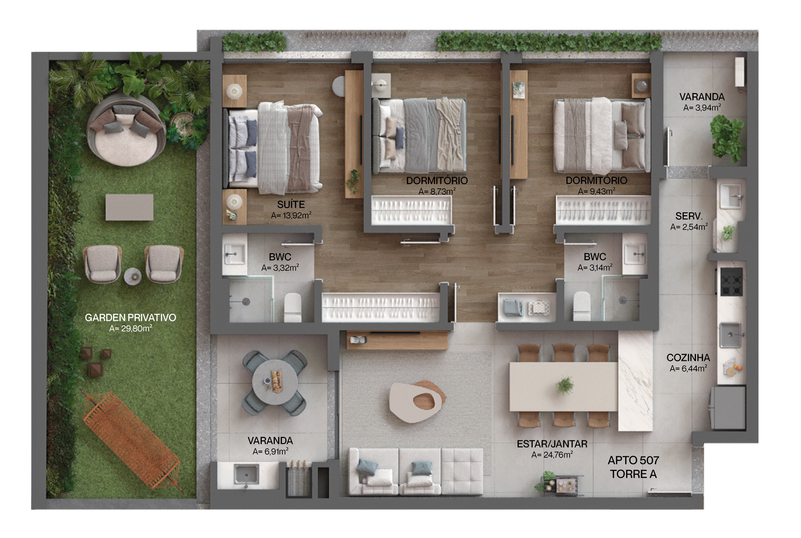 1 Bed, 1 Bath, ApartmentFor Sale, Florianópolis, Santa Catarina, 88050-005