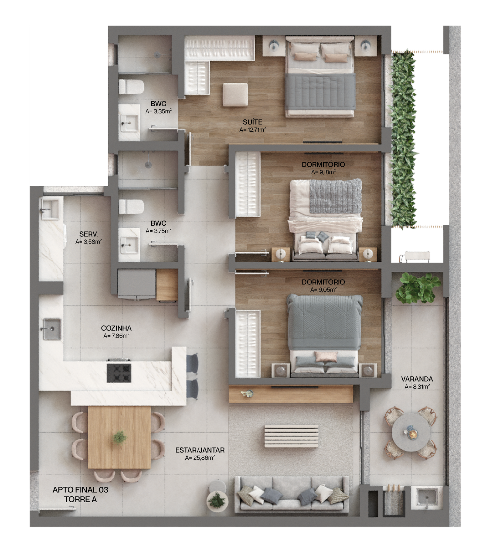 1 Bed, 1 Bath, ApartmentFor Sale, Florianópolis, Santa Catarina, 88050-005