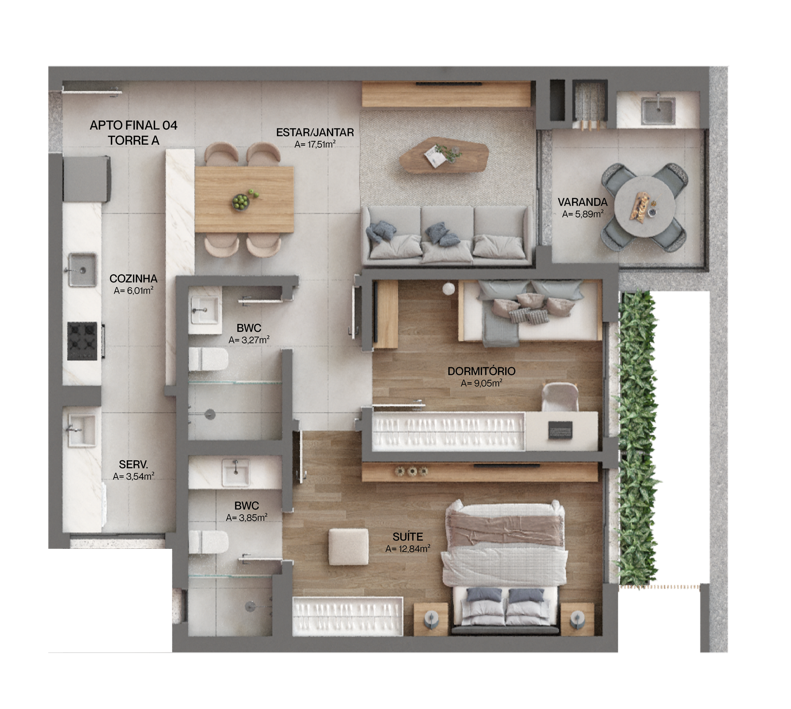 1 Bed, 1 Bath, ApartmentFor Sale, Florianópolis, Santa Catarina, 88050-005