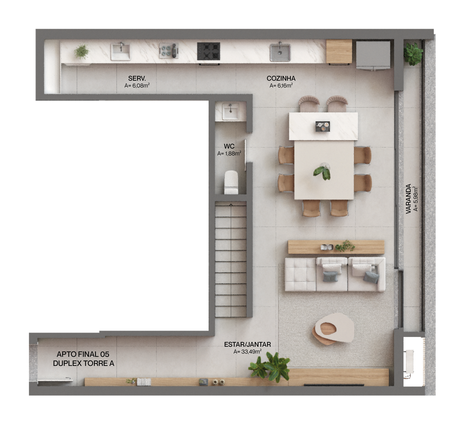 1 Bed, 1 Bath, ApartmentFor Sale, Florianópolis, Santa Catarina, 88050-005