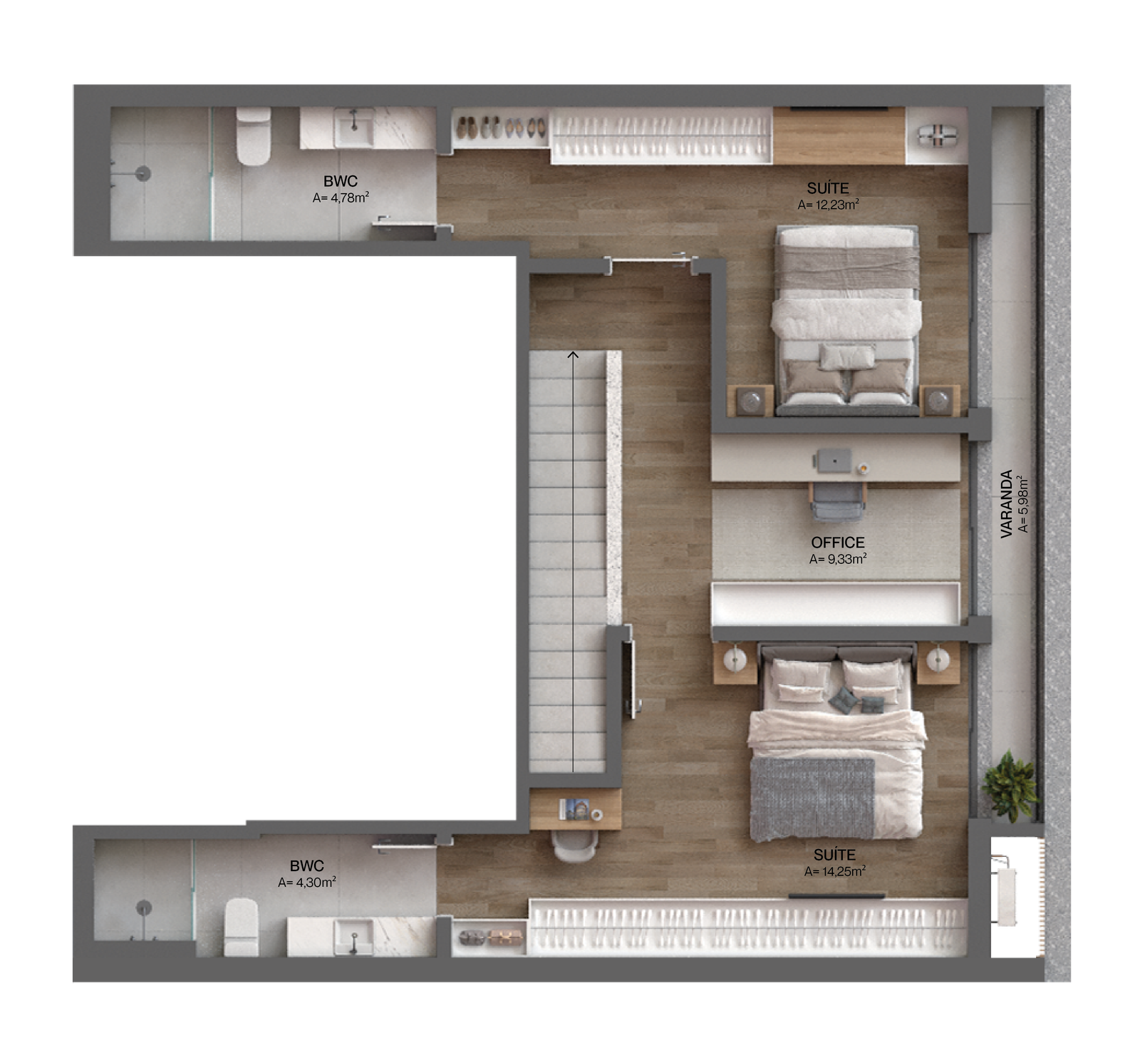 1 Bed, 1 Bath, ApartmentFor Sale, Florianópolis, Santa Catarina, 88050-005