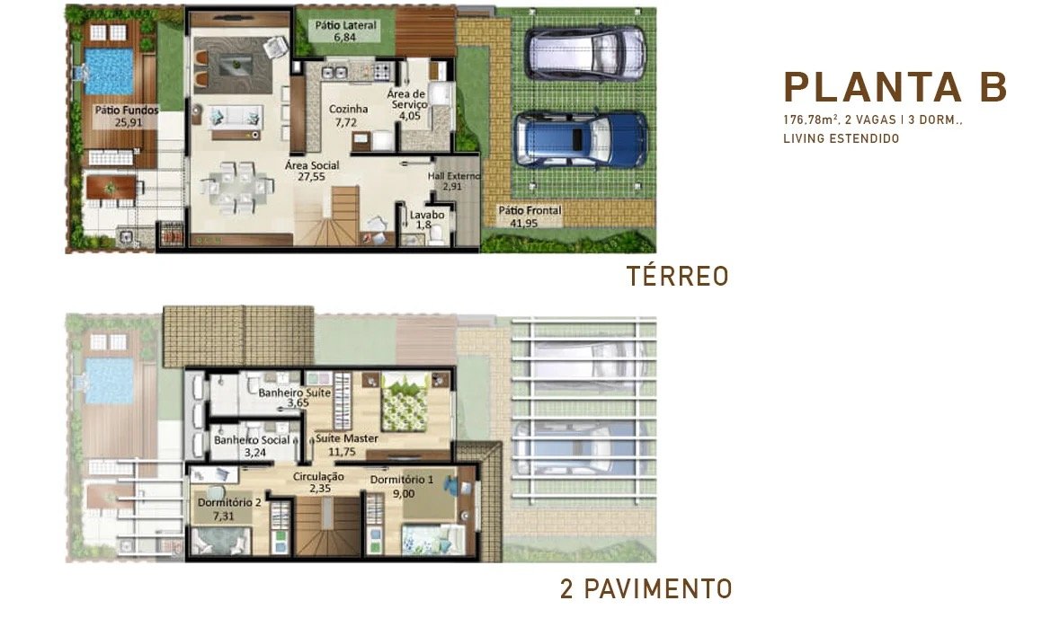 2 Bed, 2 Bath, HouseFor Sale, Brazil