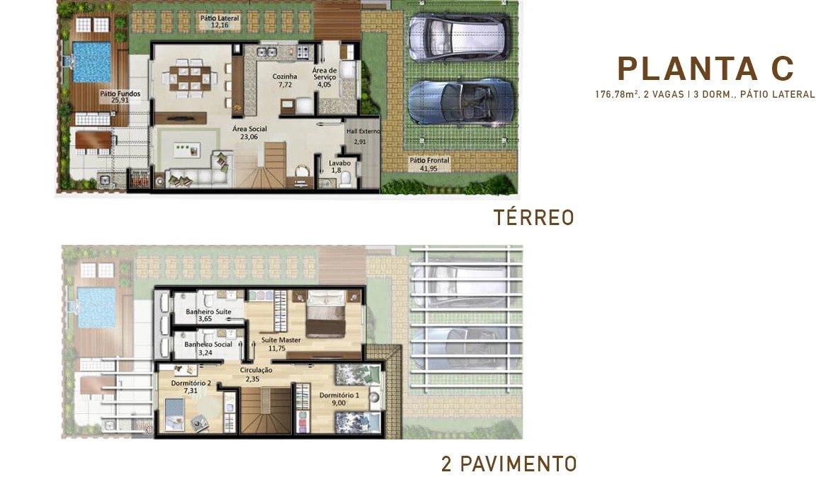 2 Bed, 2 Bath, HouseFor Sale, Brazil