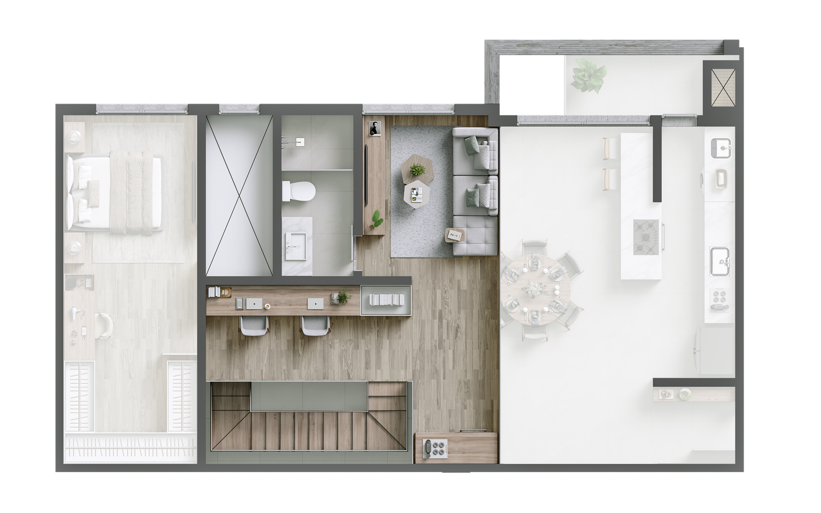 2 Bed, 2 Bath, ApartmentFor Sale, Florianópolis, Santa Catarina, 88061-700