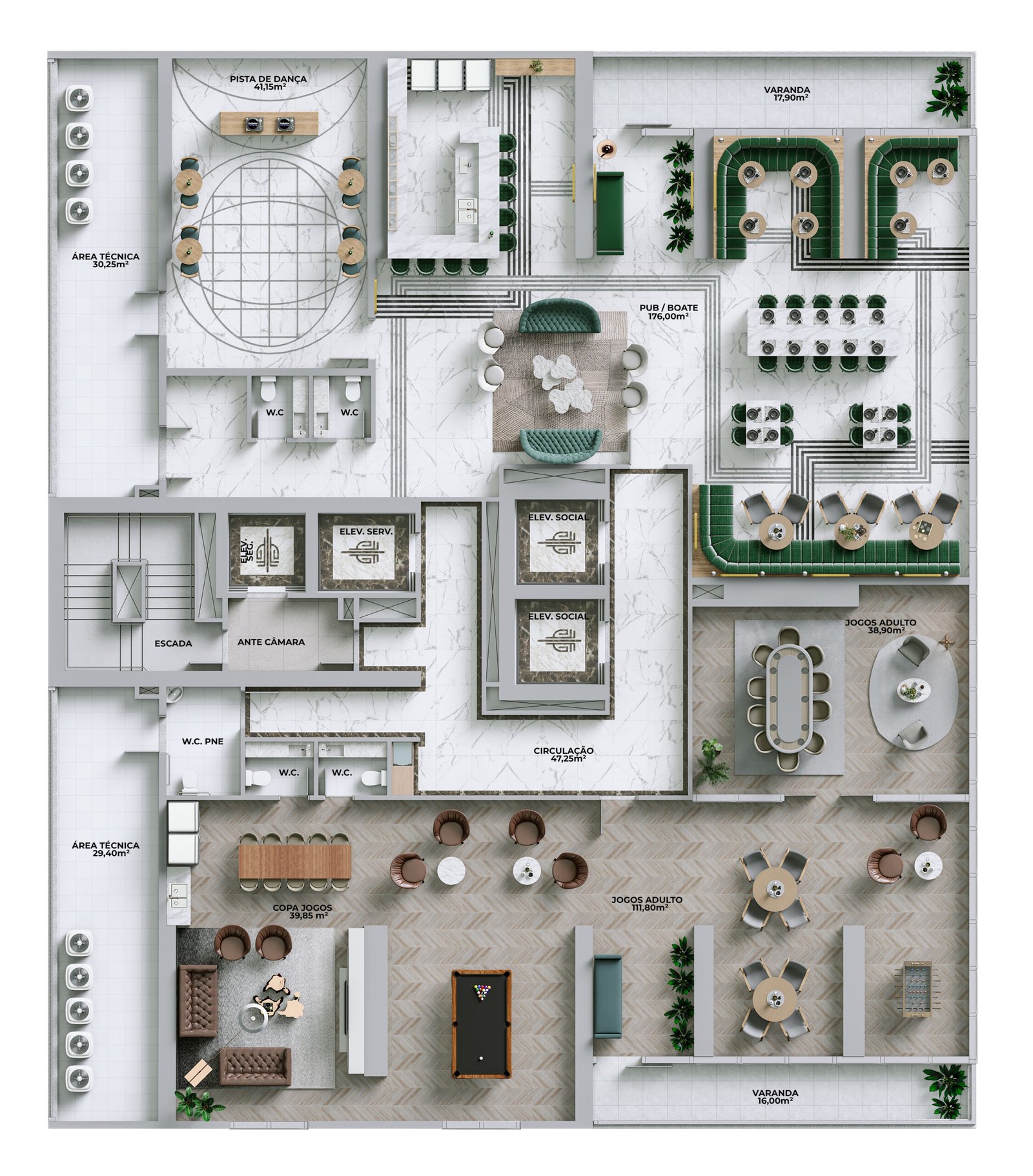 4 Bed, 5 Bath, ApartmentFor Sale, Centro, Santa Catarina, 88330-006