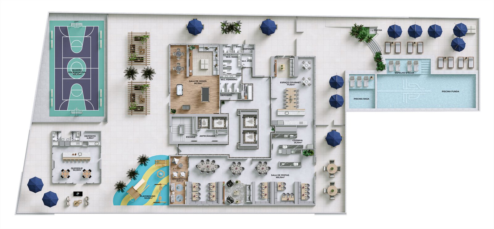 4 Bed, 5 Bath, ApartmentFor Sale, Centro, Santa Catarina, 88330-006