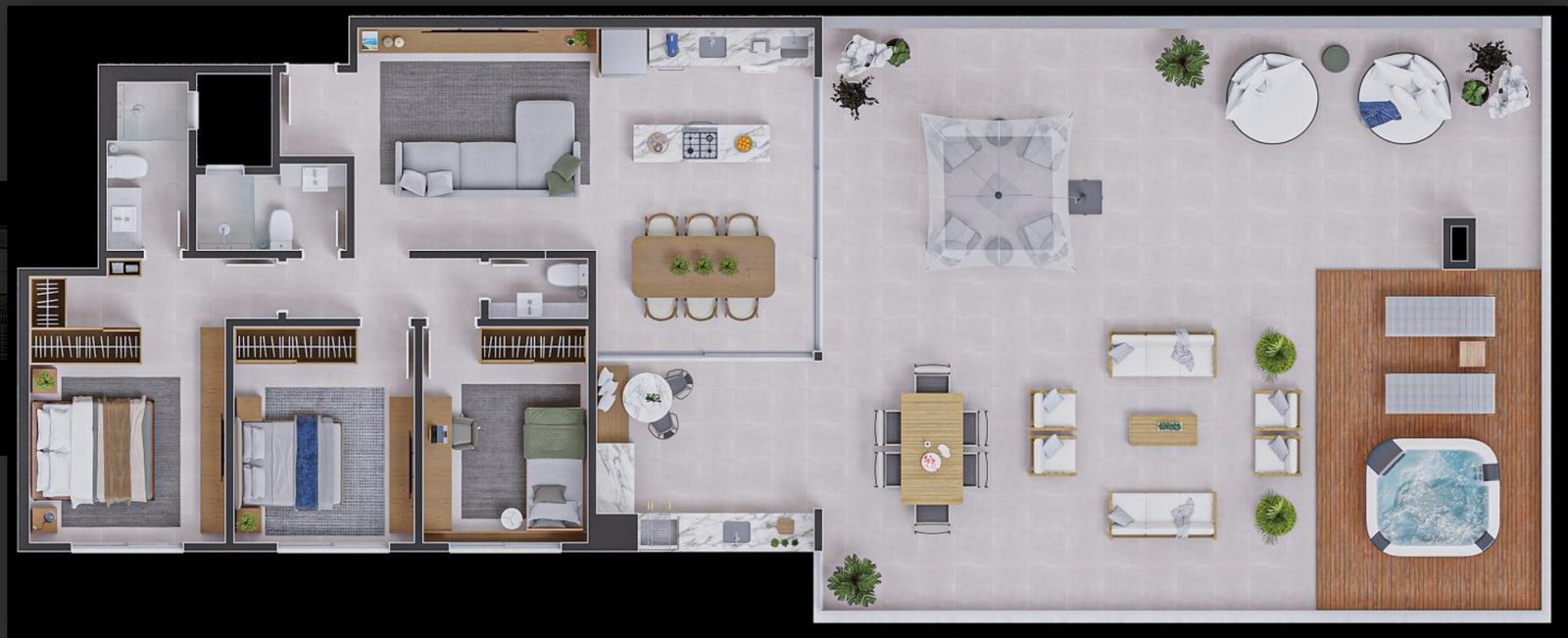 3 Bed, ApartmentFor Sale, Florianópolis, Santa Catarina, 88063-300