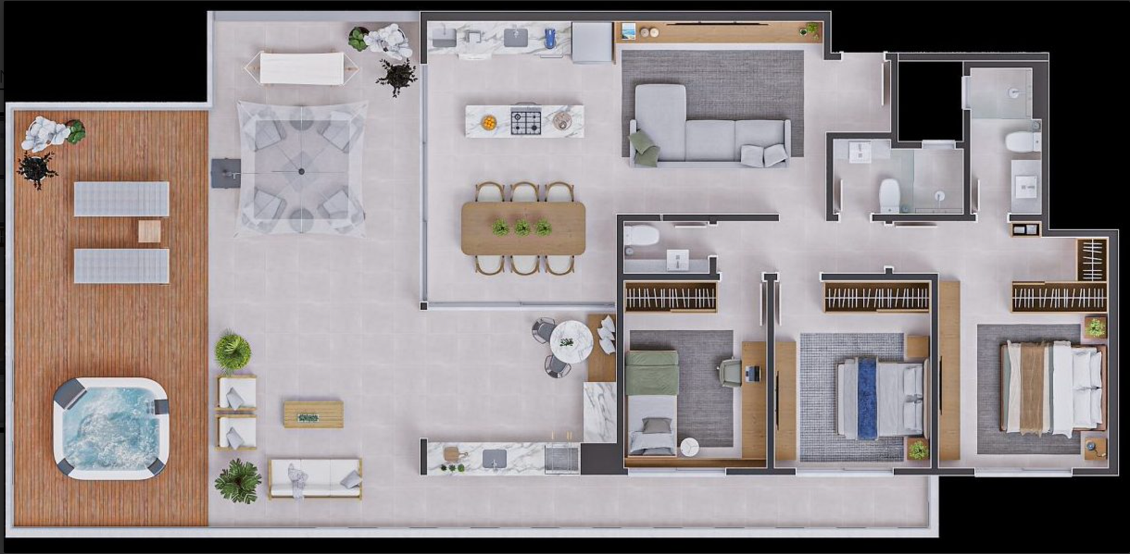 3 Bed, ApartmentFor Sale, Florianópolis, Santa Catarina, 88063-300