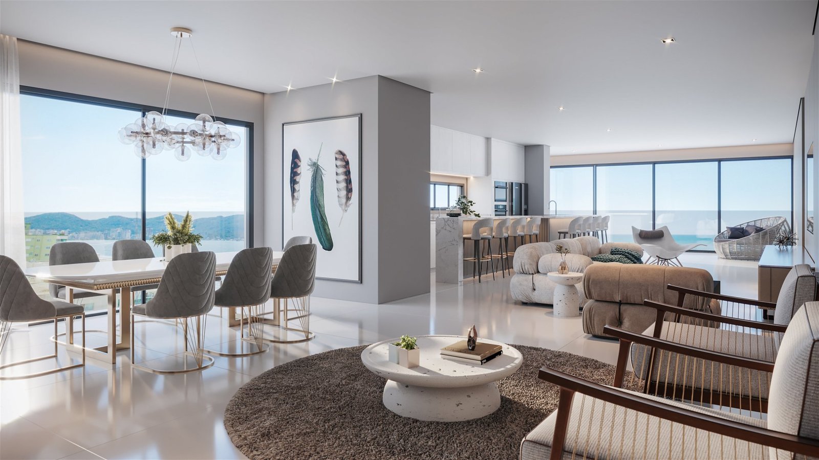 4 Bed, 5 Bath, ApartmentFor Sale, Meia Praia, Santa Catarina, 88220-000