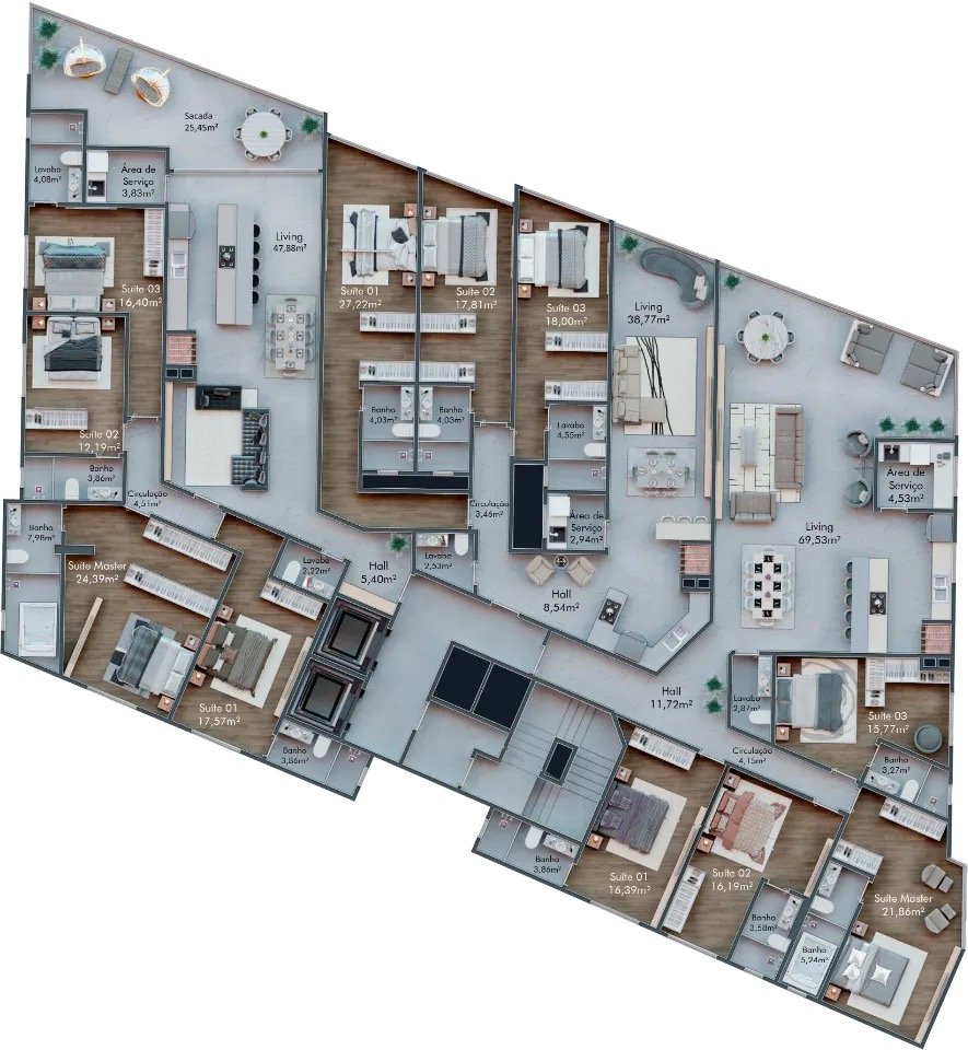 3 Bed, 4 Bath, ApartmentFor Sale, Itapema, Santa Catarina, 88220-000