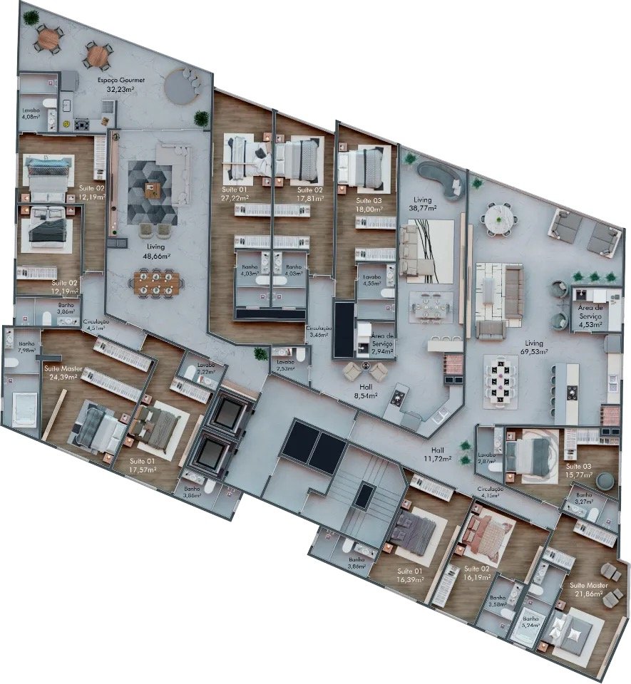 3 Bed, 4 Bath, ApartmentFor Sale, Itapema, Santa Catarina, 88220-000