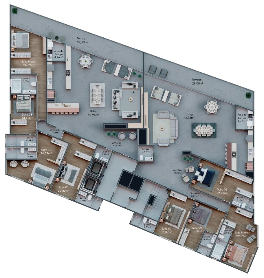 3 Bed, 4 Bath, ApartmentFor Sale, Itapema, Santa Catarina, 88220-000