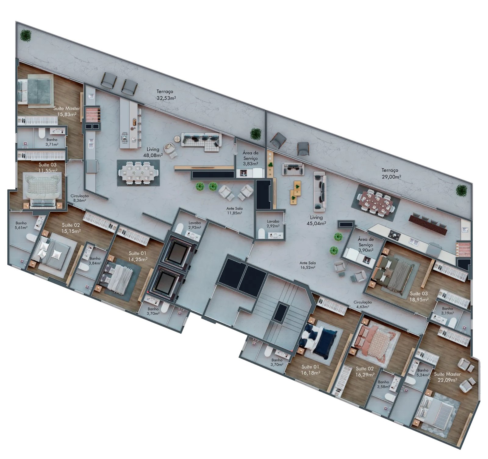 3 Bed, 4 Bath, ApartmentFor Sale, Itapema, Santa Catarina, 88220-000