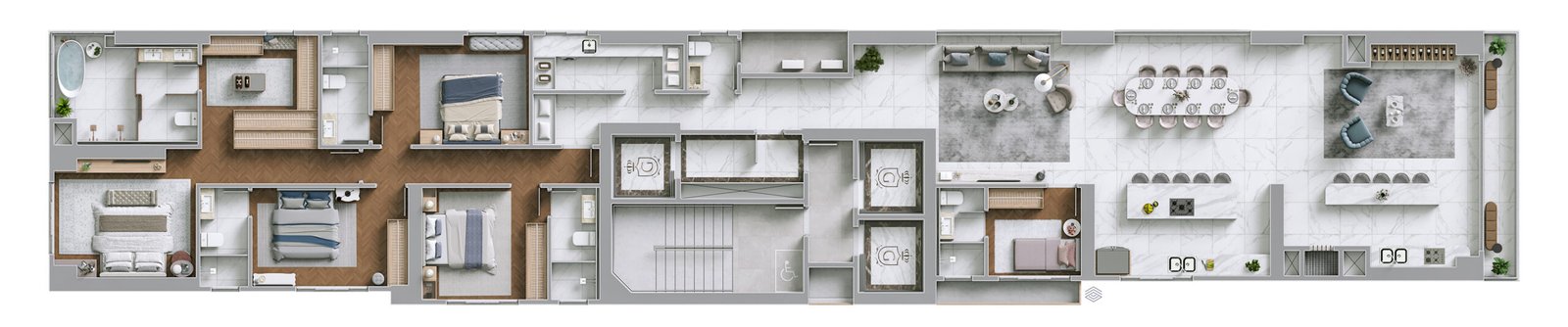 4 Bed, 5 Bath, ApartmentFor Sale, Meia Praia, Santa Catarina, 88220-000