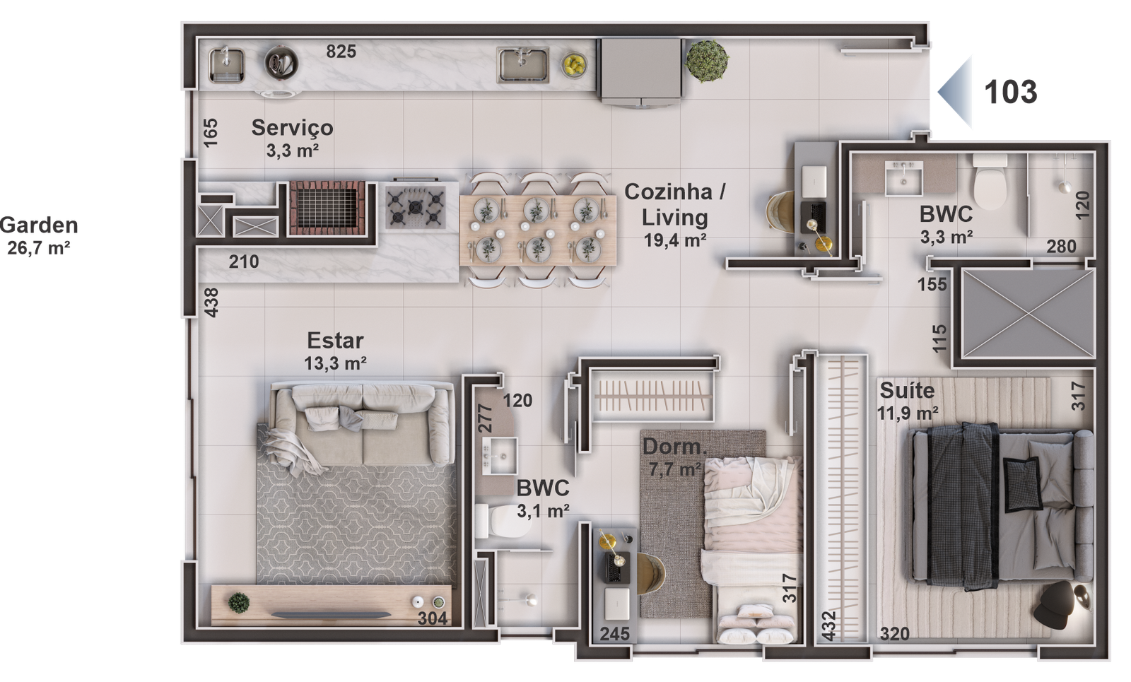 1 Bed, ApartmentFor Sale, Florianópolis, Santa Catarina, 88056-362