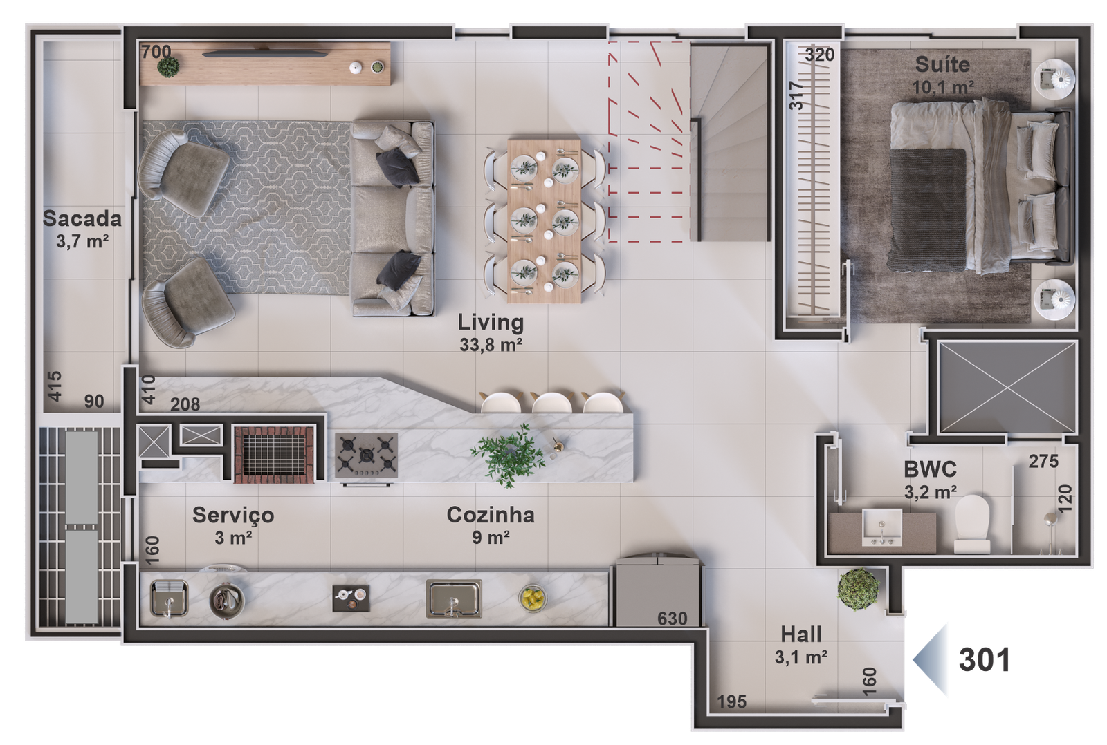 1 Bed, ApartmentFor Sale, Florianópolis, Santa Catarina, 88056-362