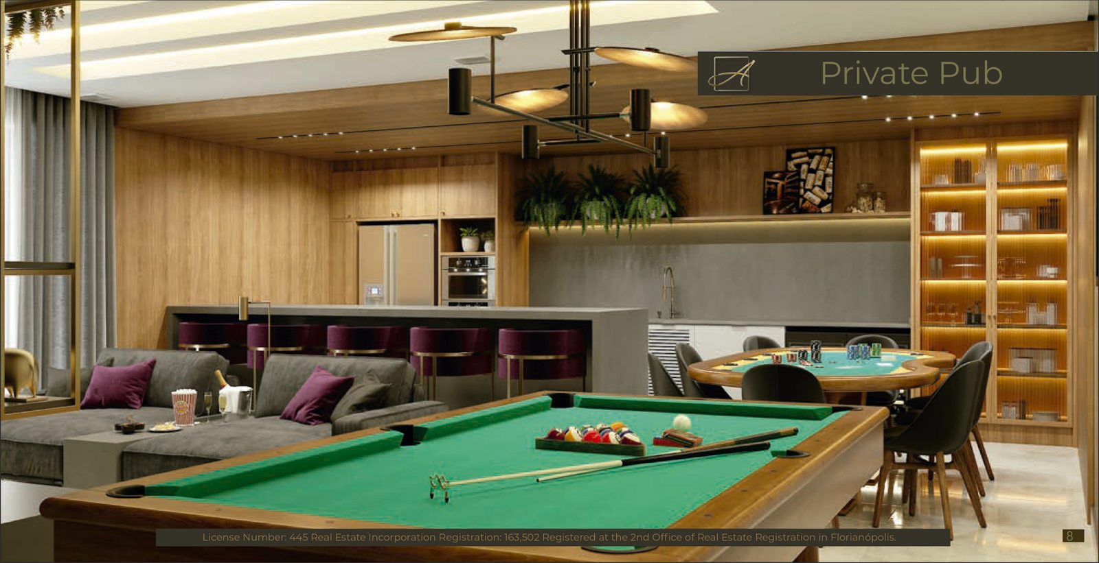 1 Bed, 1 Bath, ApartmentFor Sale, Jurerê, Santa Catarina, 88053-600