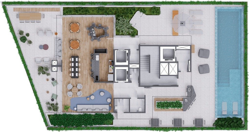 3 Bed, 3 Bath, ApartmentFor Sale, Florianópolis, Santa Catarina, 88010-002