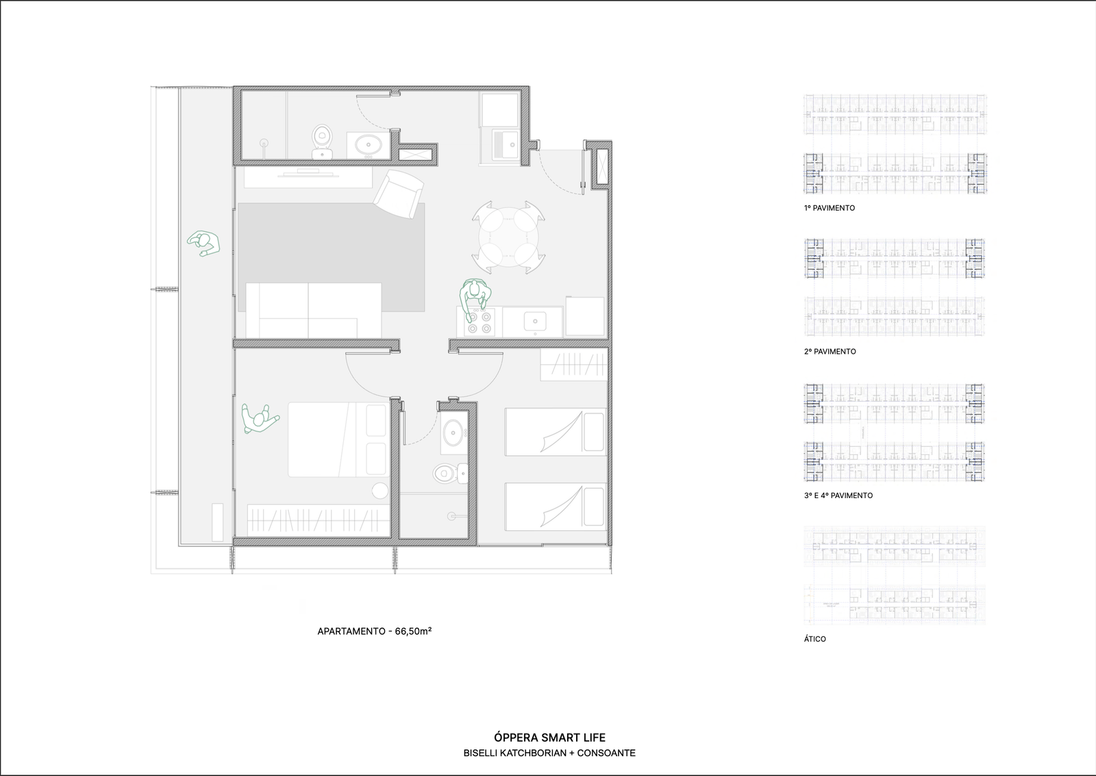 1 Bed, 1 Bath, ApartmentFor Sale, State of Santa Catarina, 7FXR+M38