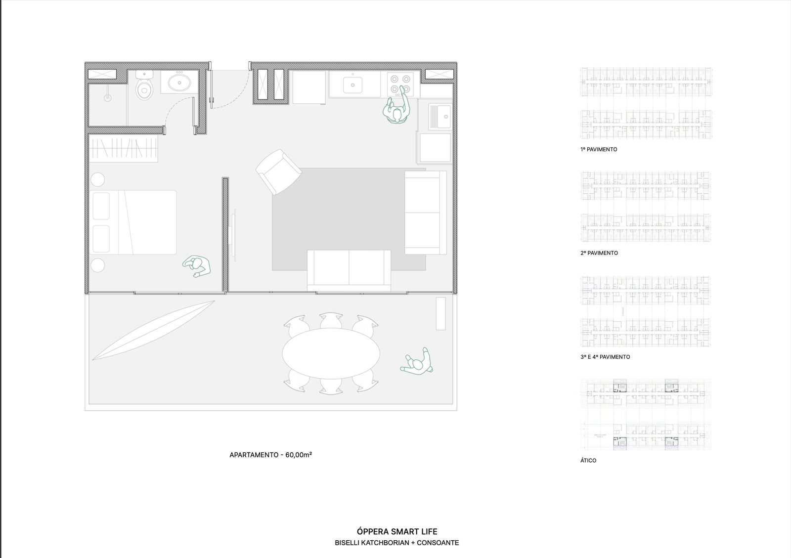 1 Bed, 1 Bath, ApartmentFor Sale, State of Santa Catarina, 7FXR+M38