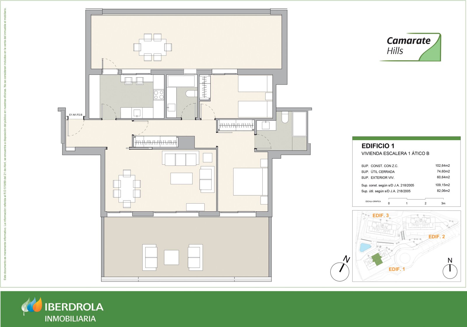 3 Bed, 2 Bath, ApartmentFor Sale, Casares, Malaga