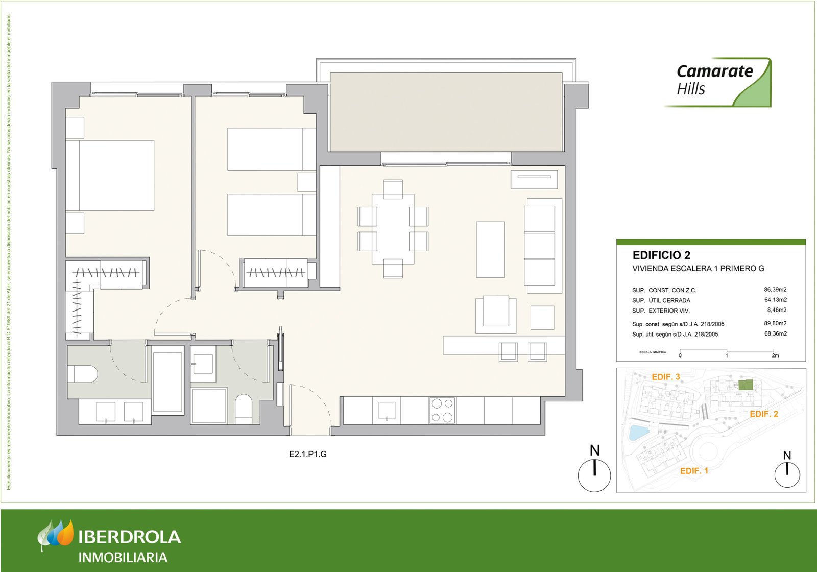 3 Bed, 2 Bath, ApartmentFor Sale, Casares, Malaga