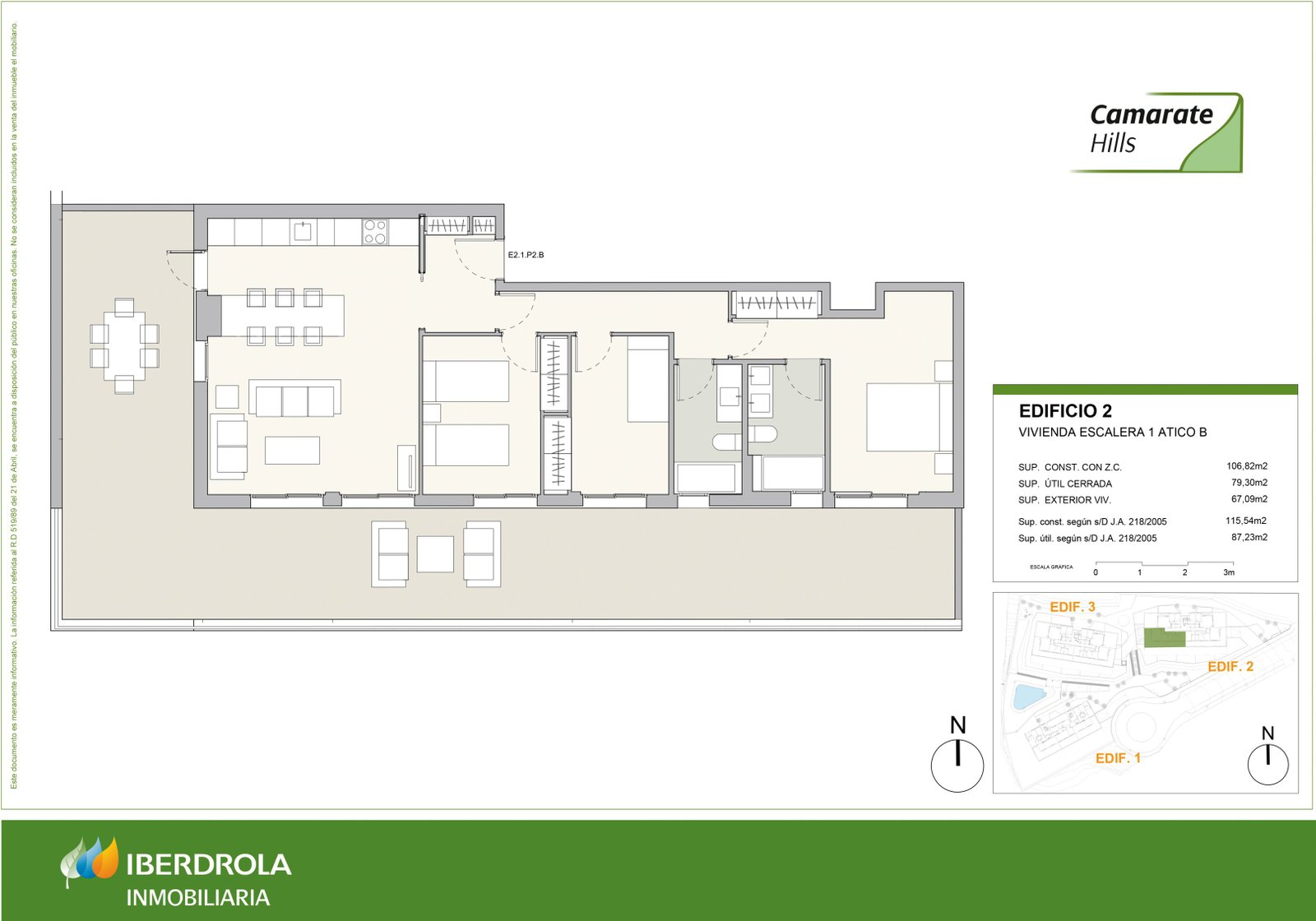 3 Bed, 2 Bath, ApartmentFor Sale, Casares, Malaga