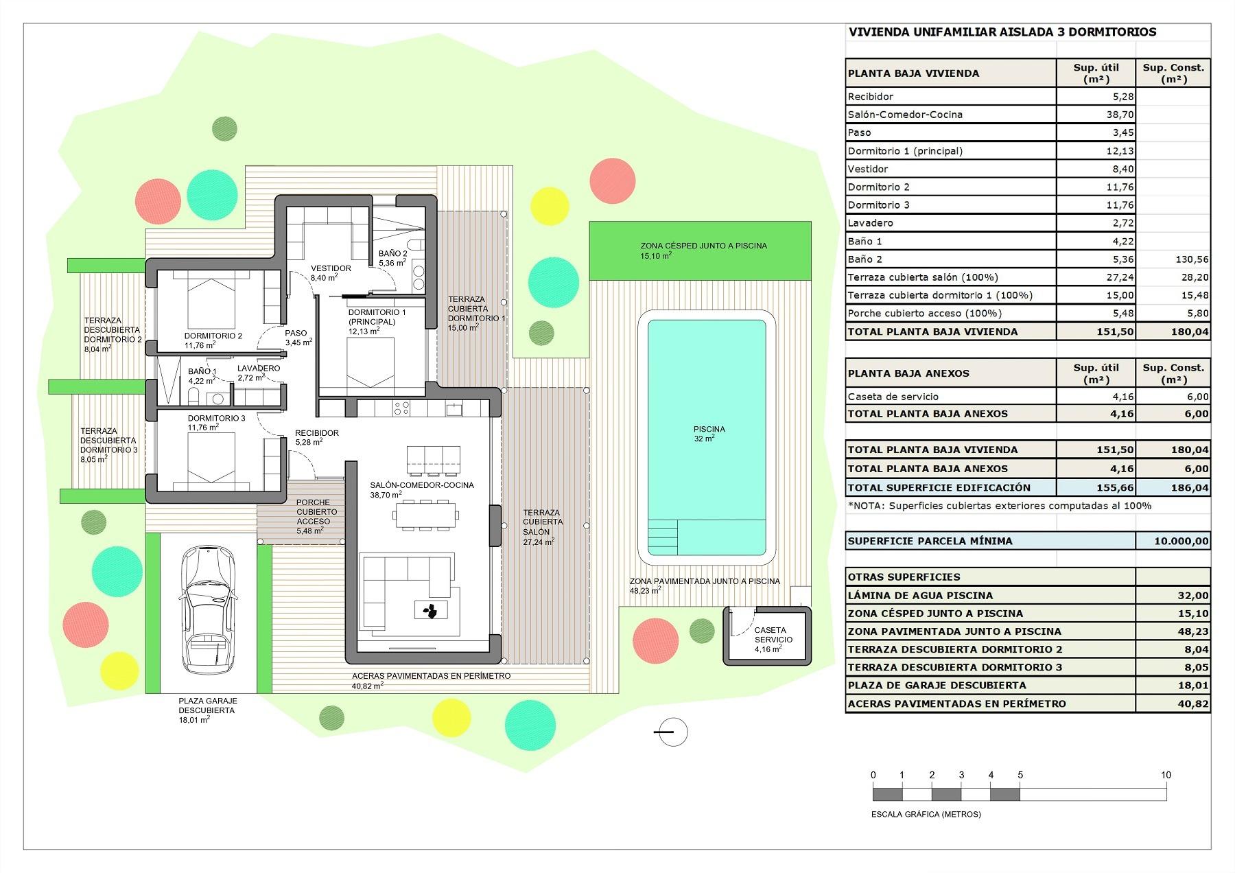 3 Bed, 2 Bath, HouseFor Sale, Pinoso, Alicante