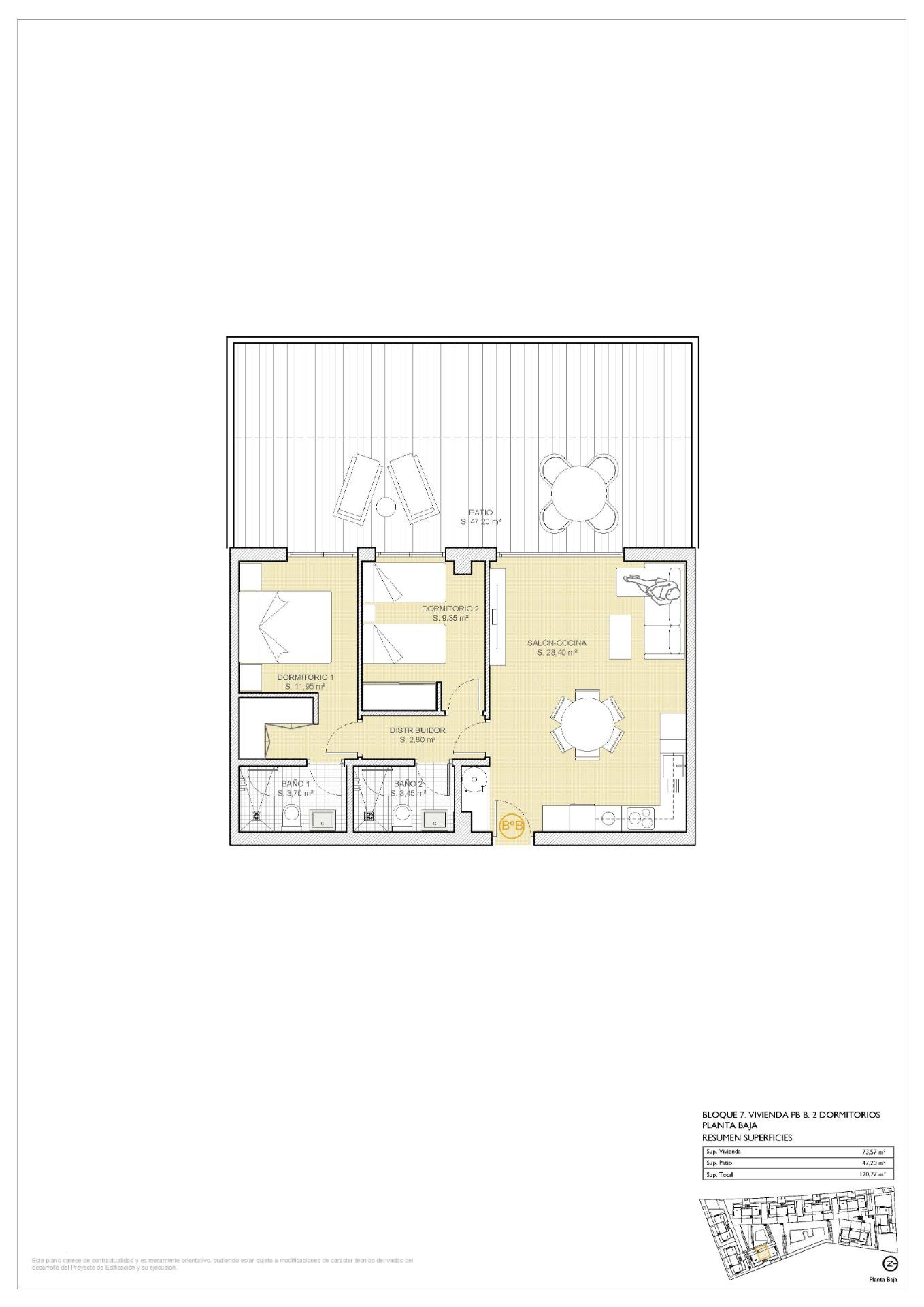 2 Bed, 2 Bath, ApartmentFor Sale, Finestrat, Alicante