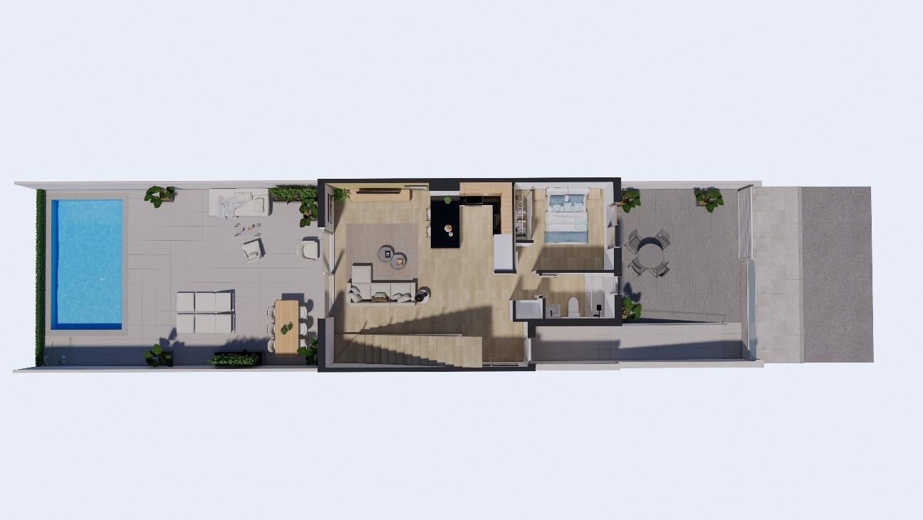 3 Bed, 2 Bath, HouseFor Sale, Los Alcazares, Murcia