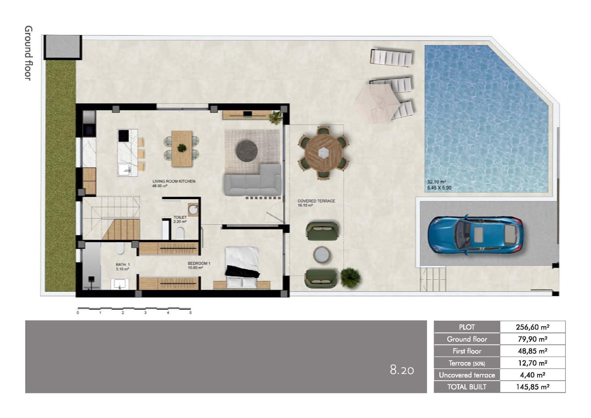 3 Bed, 2 Bath, HouseFor Sale, Dolores, Alicante