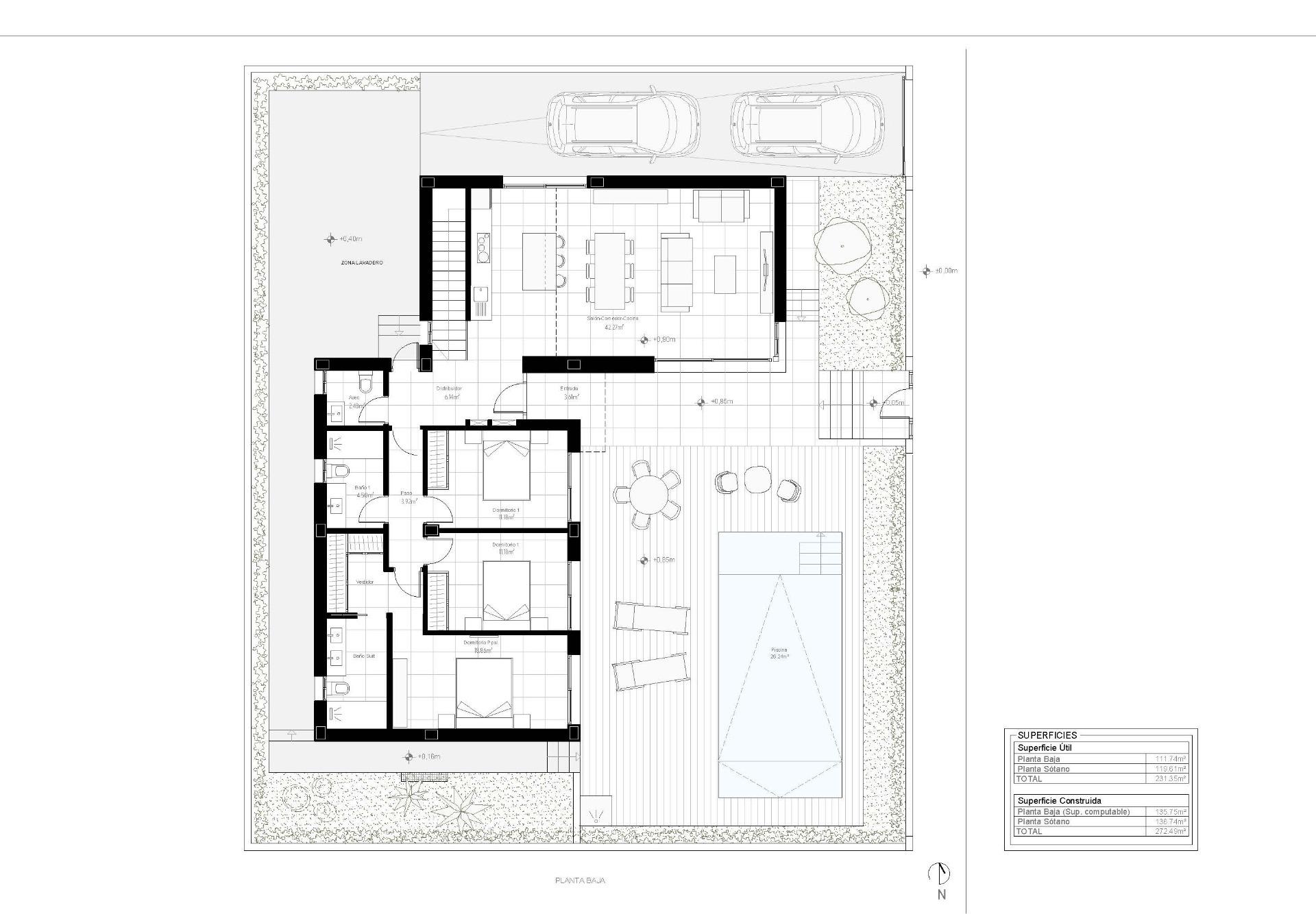 3 Bed, 2 Bath, HouseFor Sale, Torre Pacheco, Murcia